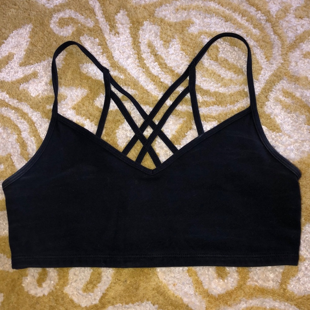 Black Abercrombie & Fitch Bralette